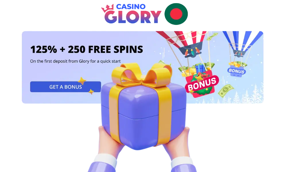 Bonuses and promotions at Glory Casino for players from Bangladesh